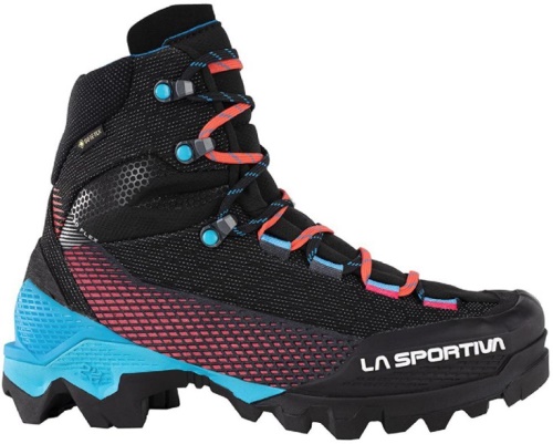 Aequilibrium St Gtx Horolezecké Boty La Sportiva Boty Black Hibiscus