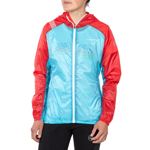 Briza Windbreaker Jkt W La Sportiva Boty Malibu Blue Hibiscus