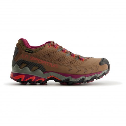 Dámské Ultra Raptor Ii Kožené široké Gtx La Sportiva Boty Taupe Red Plum