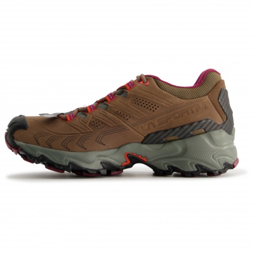Dámské Ultra Raptor Ii Kožené široké Gtx La Sportiva Boty Taupe Red Plum