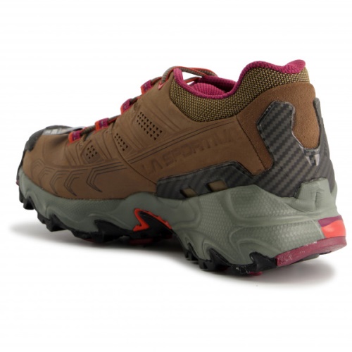 Dámské Ultra Raptor Ii Kožené široké Gtx La Sportiva Boty Taupe Red Plum