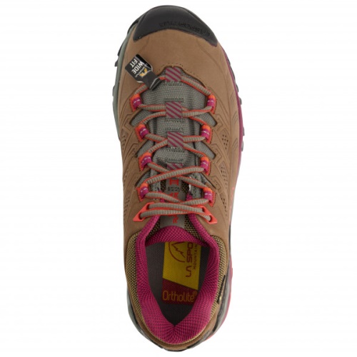 Dámské Ultra Raptor Ii Kožené široké Gtx La Sportiva Boty Taupe Red Plum