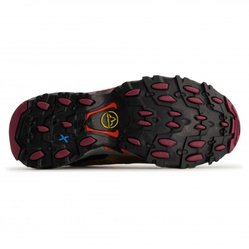 Dámské Ultra Raptor Ii Kožené široké Gtx La Sportiva Boty Taupe Red Plum