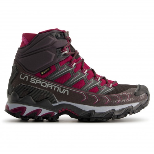 Dámské Ultra Raptor Ii Mid Gtx La Sportiva Boty Carbon Red Plum