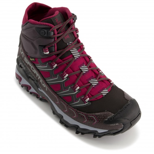 Dámské Ultra Raptor Ii Mid Gtx La Sportiva Boty Carbon Red Plum