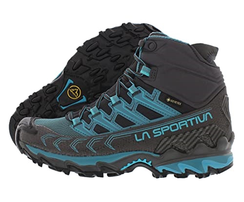 Dámské Ultra Raptor Ii Mid Gtx široké Turistické Boty La Sportiva Boty Carbon Topaz