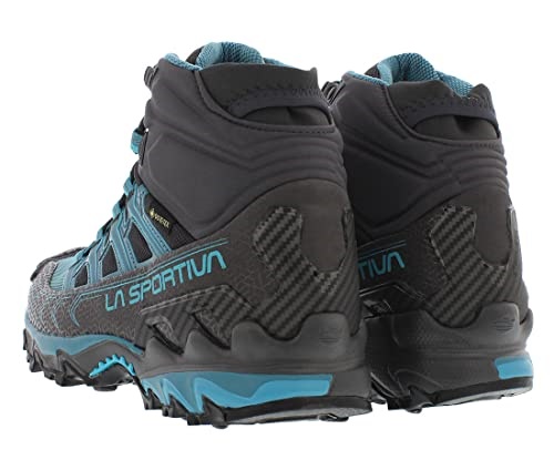 Dámské Ultra Raptor Ii Mid Gtx široké Turistické Boty La Sportiva Boty Carbon Topaz