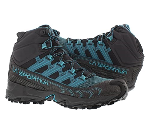 Dámské Ultra Raptor Ii Mid Gtx široké Turistické Boty La Sportiva Boty Carbon Topaz