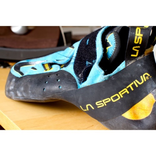 Futura Blue Yellow La Sportiva Boty
