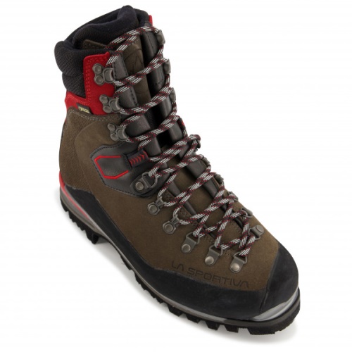 La Sportiva Boty Antracitově červené Karakorum Evo Gtx