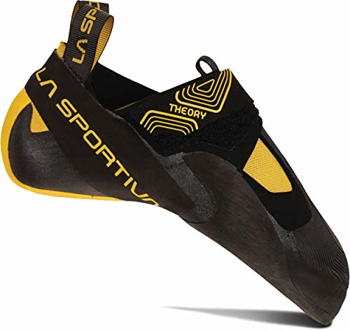 La Sportiva Boty Black Yellow Mens Theory Rock Climbing Shoes