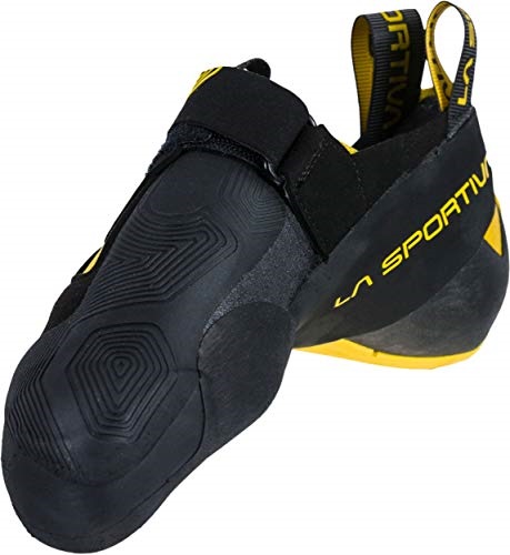 La Sportiva Boty Black Yellow Mens Theory Rock Climbing Shoes