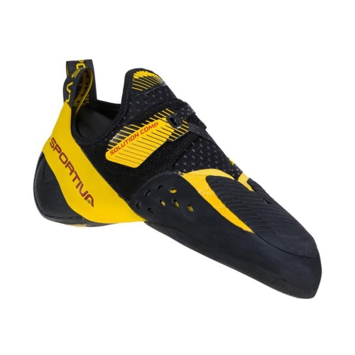 La Sportiva Boty Black Yellow Solution Comp Mens Climbing Shoe