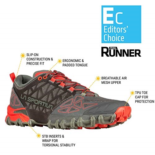 La Sportiva Boty Carbon Hibiscus Dámské Trailové Běžecké Boty Bushido Ii