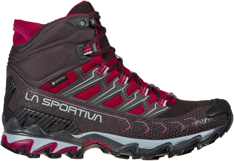 La Sportiva Boty Carbon Red Plum Ultra Raptor Ii Mid Gtx Turistické Boty
