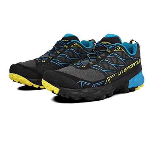 La Sportiva Boty Multicolored Carbon Tropic Blue 000 Men Akyra Trail Running Shoes
