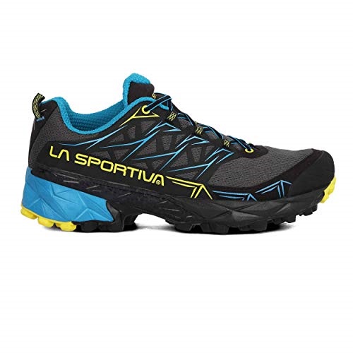 La Sportiva Boty Multicolored Carbon Tropic Blue 000 Men Akyra Trail Running Shoes