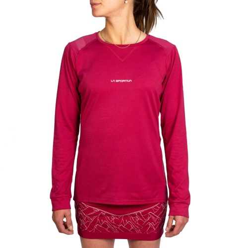 La Sportiva Boty Red Plum Over Long Sleeve W