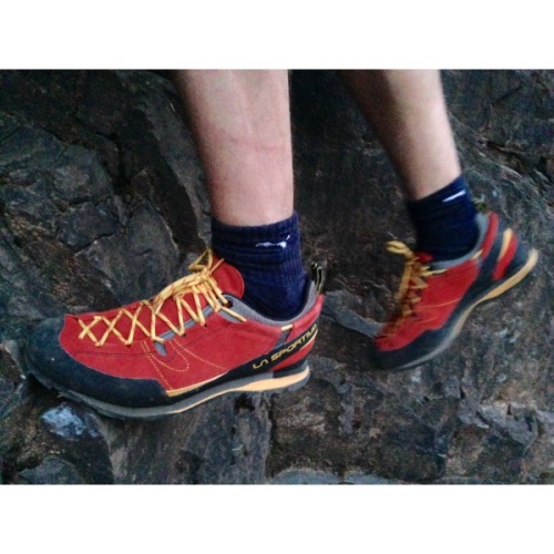 La Sportiva Boty Saffron Boulder X