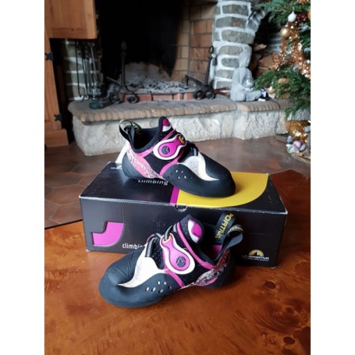 La Sportiva Boty White Lily Orange Dámské řešení