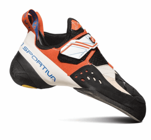 La Sportiva Boty White Lily Orange Solution Dámská Lezecká Obuv