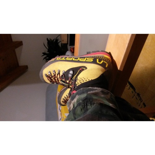 La Sportiva Boty Yellow Nepal Cube Gtx
