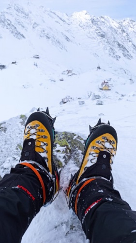 La Sportiva Boty Yellow Nepal Extreme