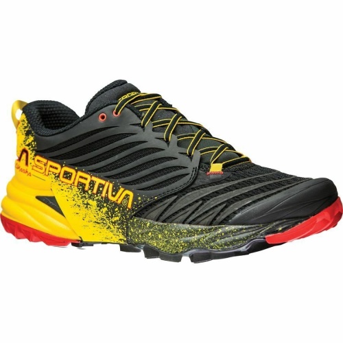 La Sportiva Boty černá žlutá Akasha Pánská Trailová Běžecká Obuv