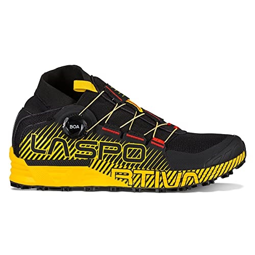 La Sportiva Boty černé žluté Pánské Cyklon Trailové Běžecké Boty Se Systémem šněrování Boa
