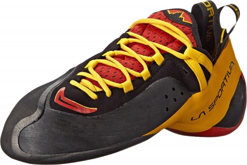 La Sportiva Boty červené Pánské Lezecké Boty Genius