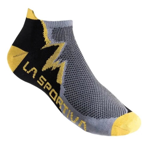 La Sportiva Boty šedo žluté Lezecké Ponožky