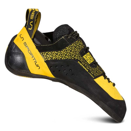 La Sportiva Boty žluté černé Katana Krajkové Pánské Lezecké Boty