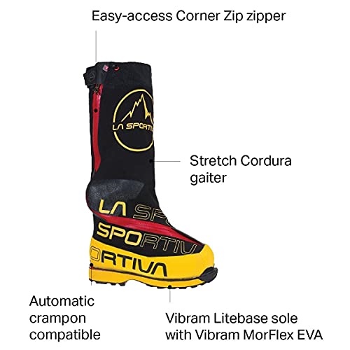 La Sportiva Boty žluté černé Pánské Horolezecké Boty Olympus Mons Cube