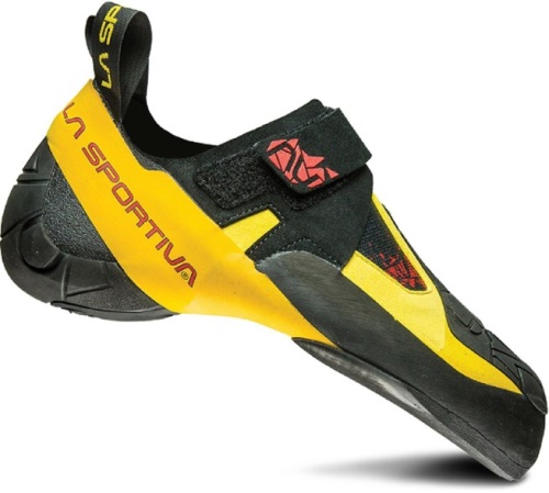 La Sportiva Boty žluté černé Skwama Lezečky