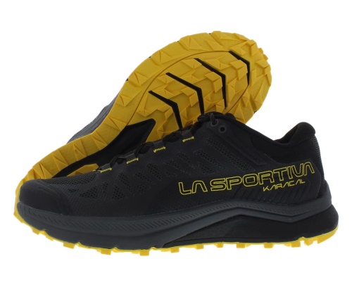 Pánská Běžecká Obuv Karacal Trail Black Yellow La Sportiva Boty