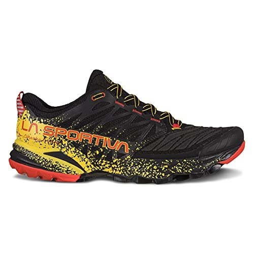 Pánské Běžecké Boty Akasha Ii Black Yellow La Sportiva Boty