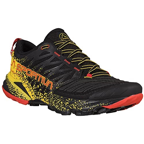 Pánské Běžecké Boty Akasha Ii Black Yellow La Sportiva Boty