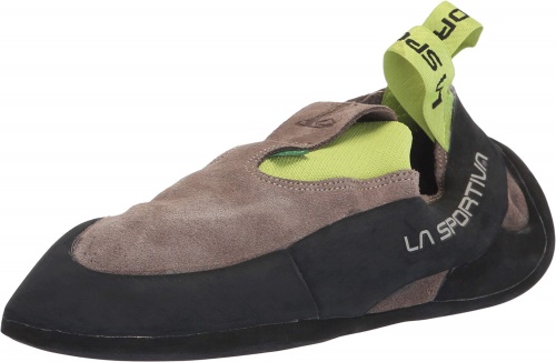 Pánské Cobra Eco Rock Climbing Shoes La Sportiva Boty Falcon Brown Apple Green