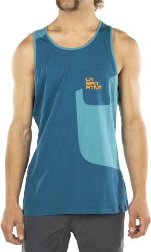 Pánské Dude Tričko Space Blue Topaz Medium La Sportovní Boty