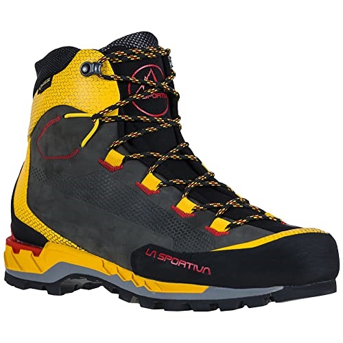 Pánské Trango Tech Kožené Gtx Mountaineering La Sportiva Boty Black Yellow