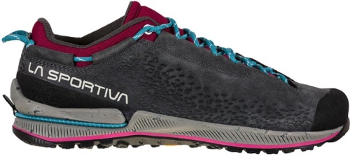 Tx2 Evo Kožené Přístupové Boty La Sportiva Boty Carbon Red Plum