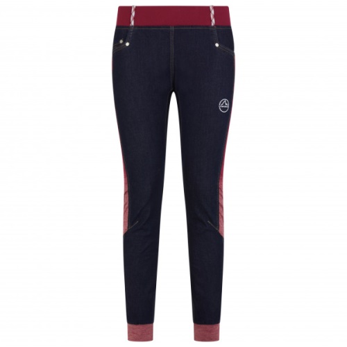 Dámské Kalhoty Mescalita La Sportiva Boty Jeans Red Plum