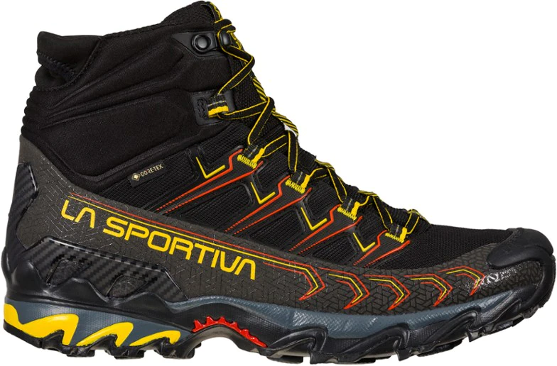 La Sportiva Boty Black Yellow Ultra Raptor Ii Mid Gtx Turistické Boty