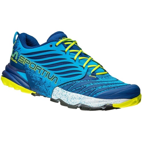 Akasha Mens Trail Running Shoe La Sportiva Boty Blue Sulfur