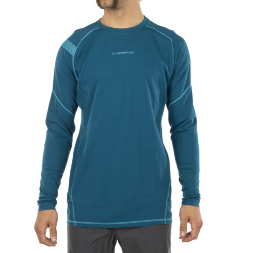 Budoucí Dlouhý Rukáv M La Sportiva Boty Space Blue