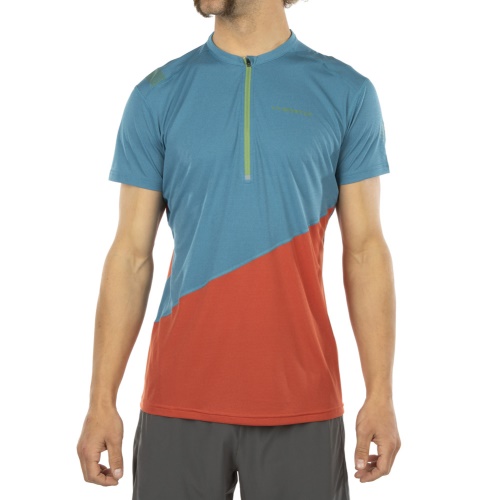 Limit-shirt M La Sportiva Boty Space Blue Saffron