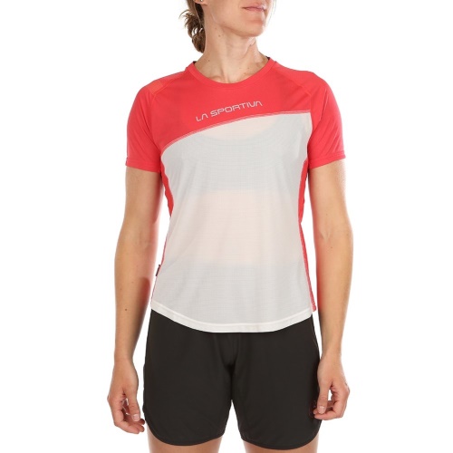 Cat-shirt W La Sportiva Boty White Hibiscus