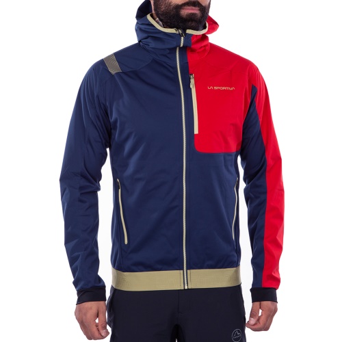 La Sportiva Boty Night Blue Tango Red Macnas Hoody M