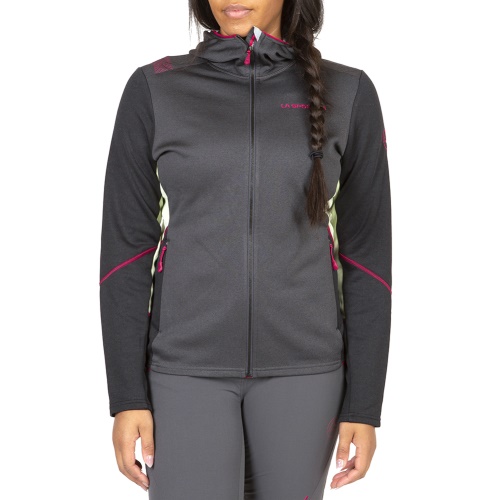 Cosmic Hoody W La Sportiva Boty Carbon Celadon