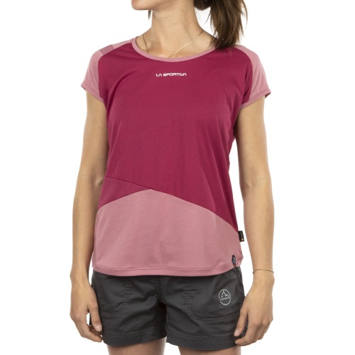 Hold Tričko W La Sportiva Boty Red Plum Blush